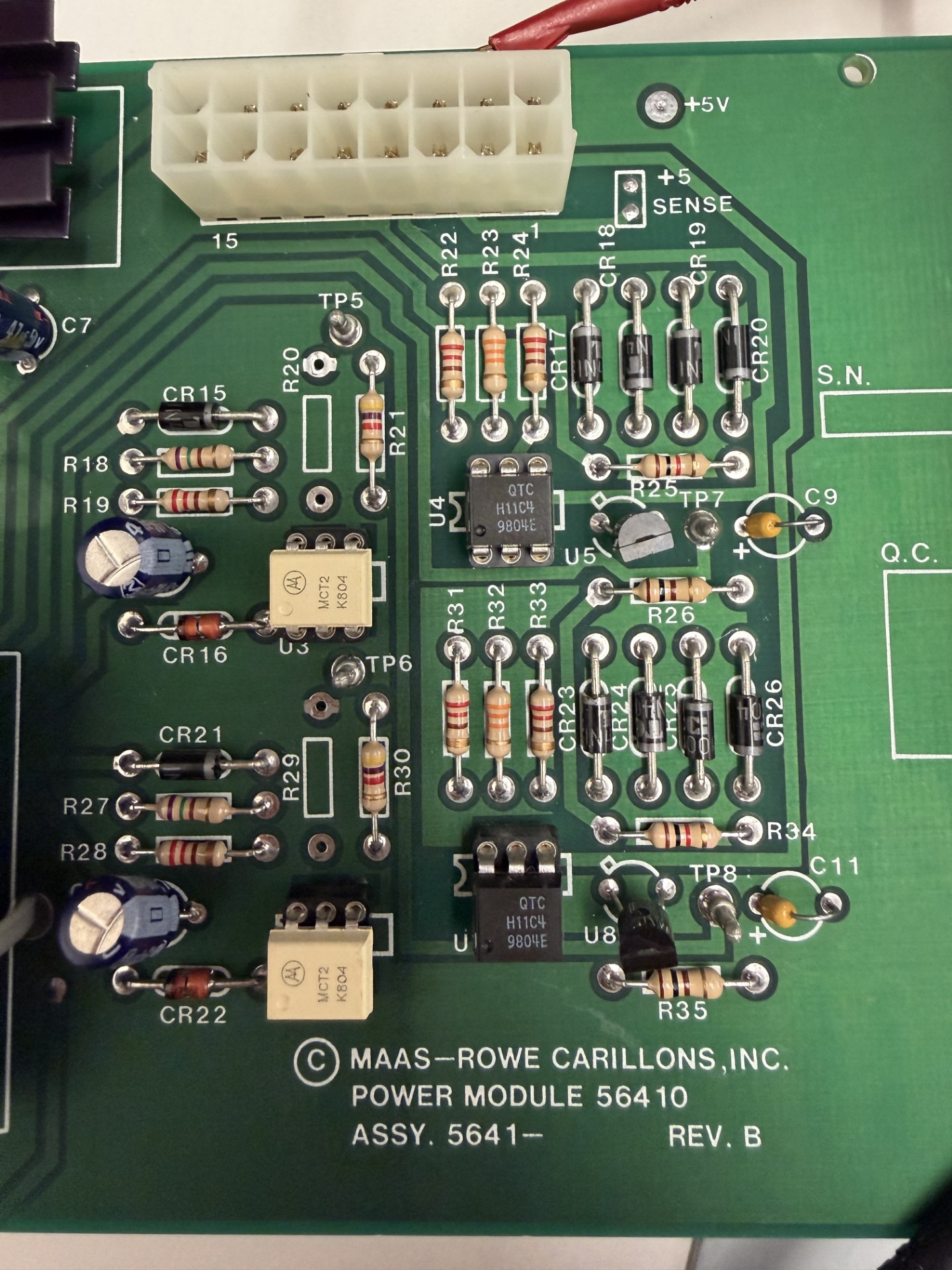 carillon · power board