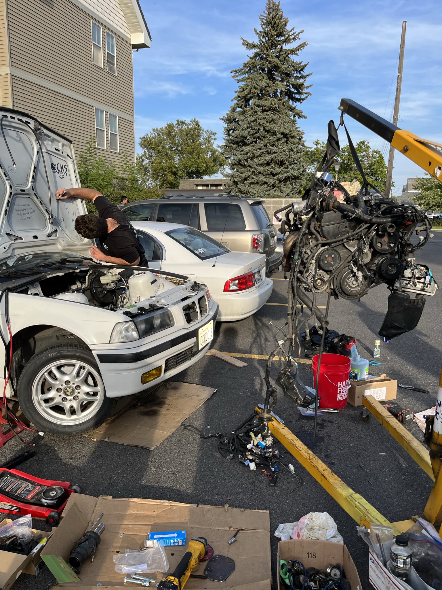 vehicle work