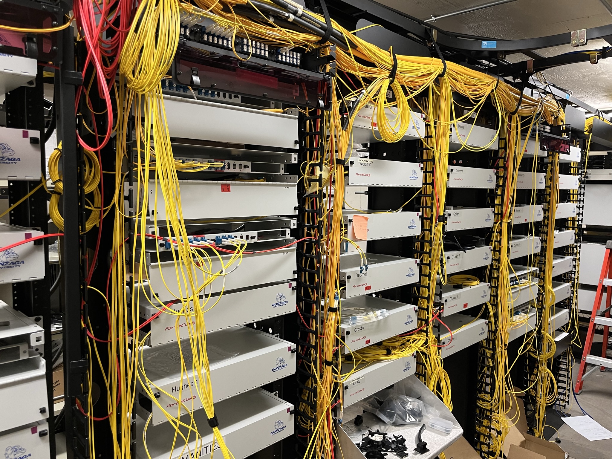 single-mode fiber · core